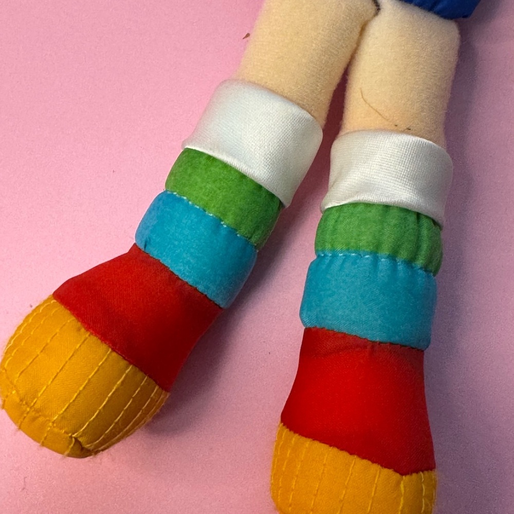 Vintage Rainbow Brite Stuffed Girl Doll 10” Plush - Hallmark Cards Inc. - 1983 - Picture 7 of 11